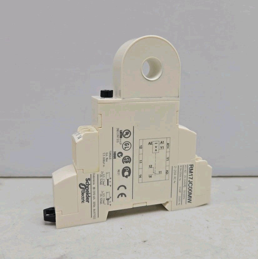 Schneider Electric RM17JC00MW Modular Current Control Relay 5A 250 Vac 1CO