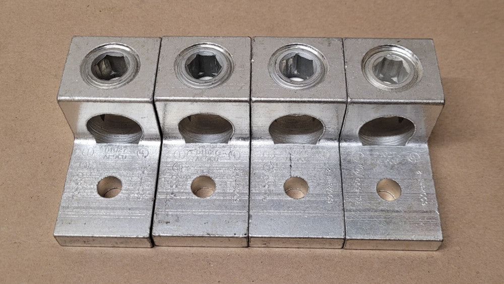 Lot Of 4 Ilsco TA-600 Aluminum Mechanical Lugs 600kcmil-2