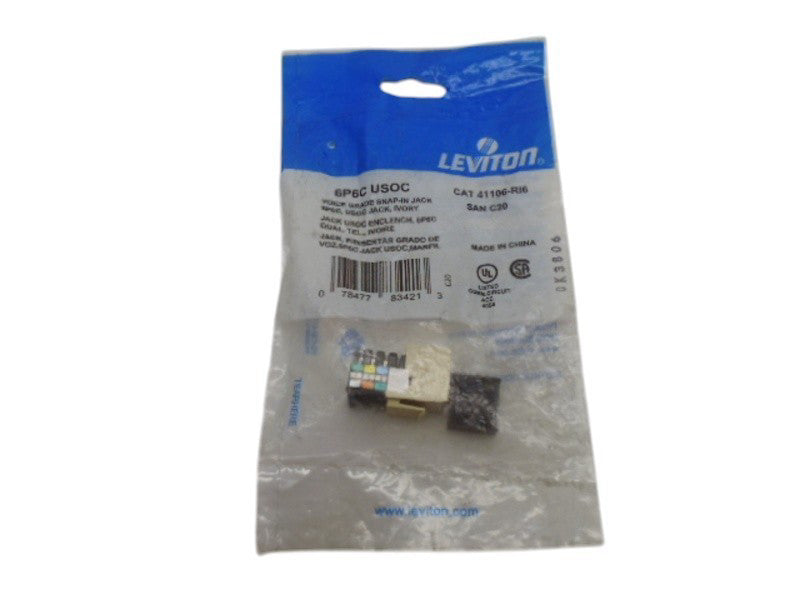 LEVITON 41106-RI6 VOICE GRADE CONNECTOR NSMP
