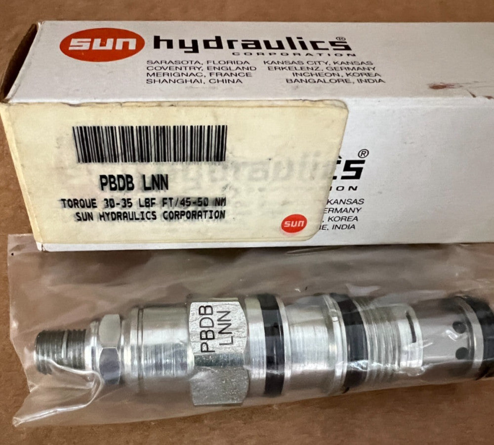 SUN HYDRAULICS, PBDB LNN, PRESSURE REDUCING VALVE, NEW! MAKE OFFER!