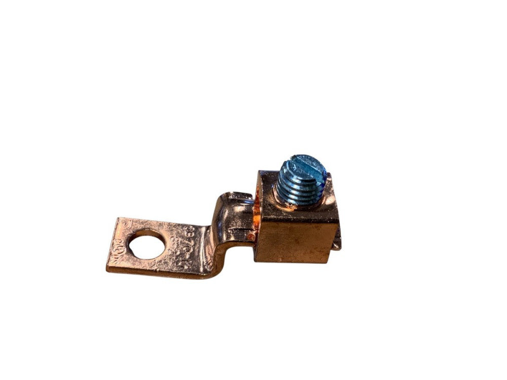 96 Qty of Panduit CB70-14-CY Offset Floating Tongue Lugs, 1/4" Stud (96 Qty)