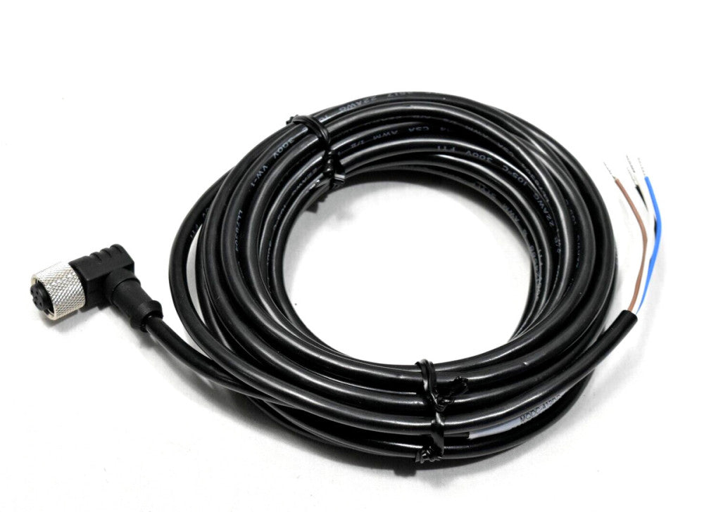 Banner MQDC-415RA Single Ended Cordset, Euro M12 Right Angle Female Connector