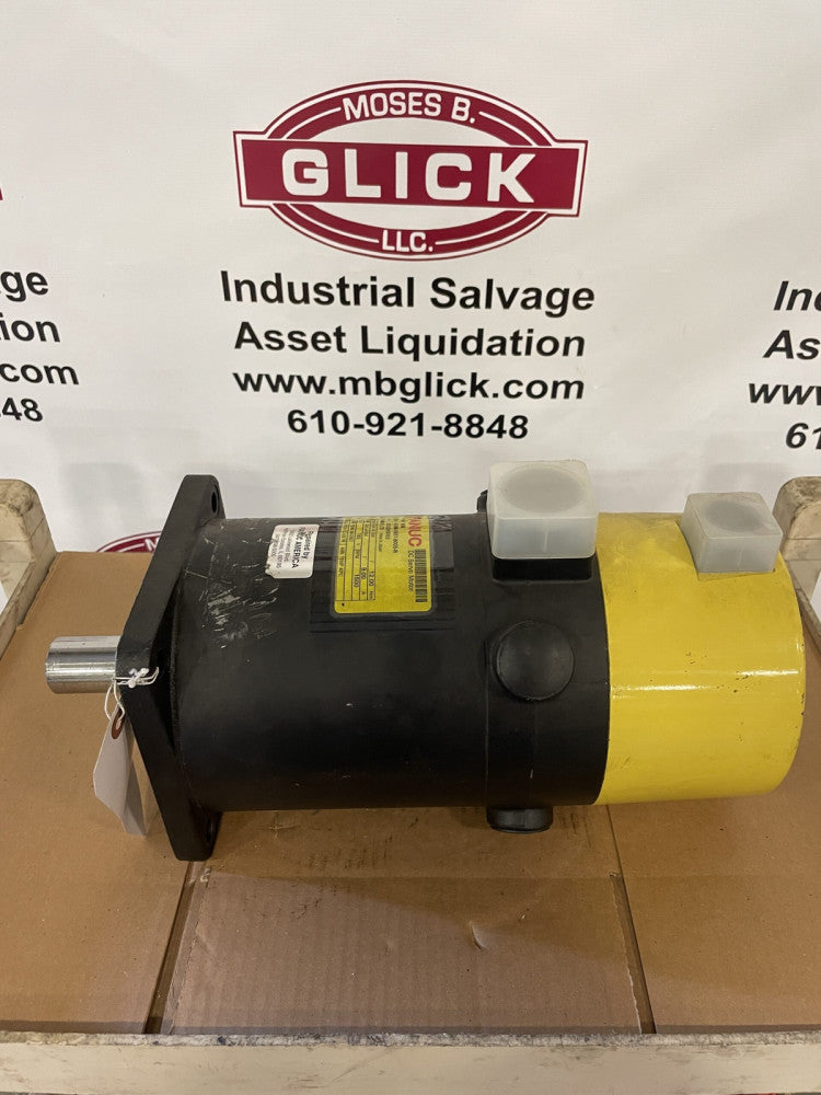 FANUC 10M A06B-0651-B005-R 165V DC Servo Motor 1500RPM