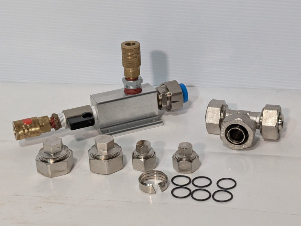 Maxline Hydraulic Valve Assembly Repair Kit, Parts, F1974 Fitting, O-Rings, More
