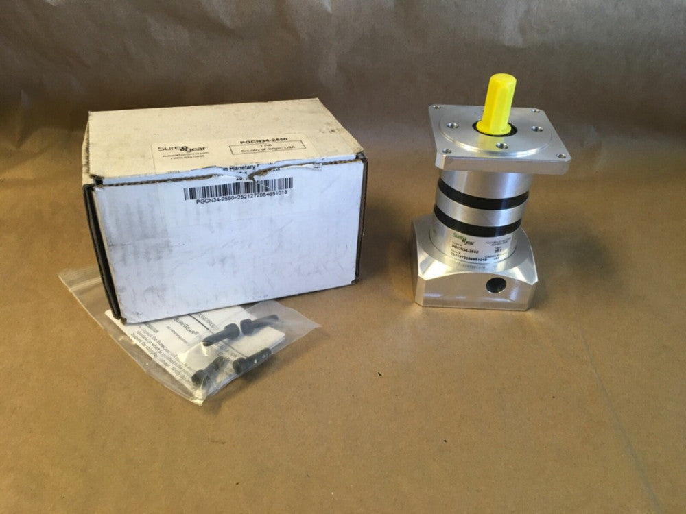 AUTOMATION DIRECT PGCN34-2550 SURE GEAR PRECISION PLANETARY GEARBOX, 25:1 RATIO