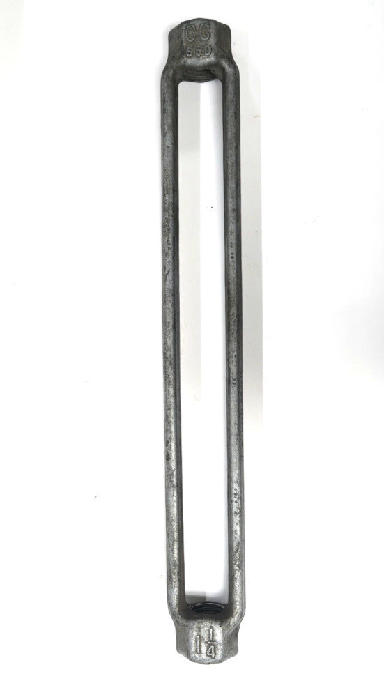 TURNBUCKLE BODY 7G 18" TAKE-UP 2-5/8" WIDE 21" OAL 8 LBS
