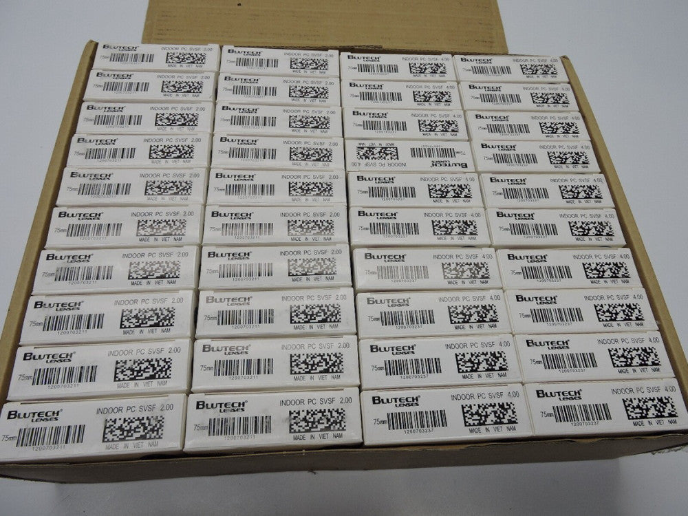 (40) BluTech Indoor PC SVSF 2.00 75mm Optical Lenses - Hard Coat, ULTRA, Semi-Fi