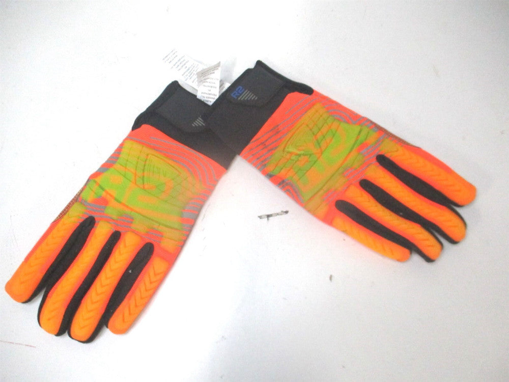 West Chester R2 (87840) Orange/Red Medium Synthetic Leather Work Gloves
