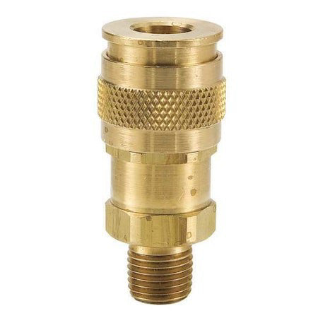 Parker Uc-251-6Mp Coupler Body,Brass,Mnpt,3/8 In. Pipe