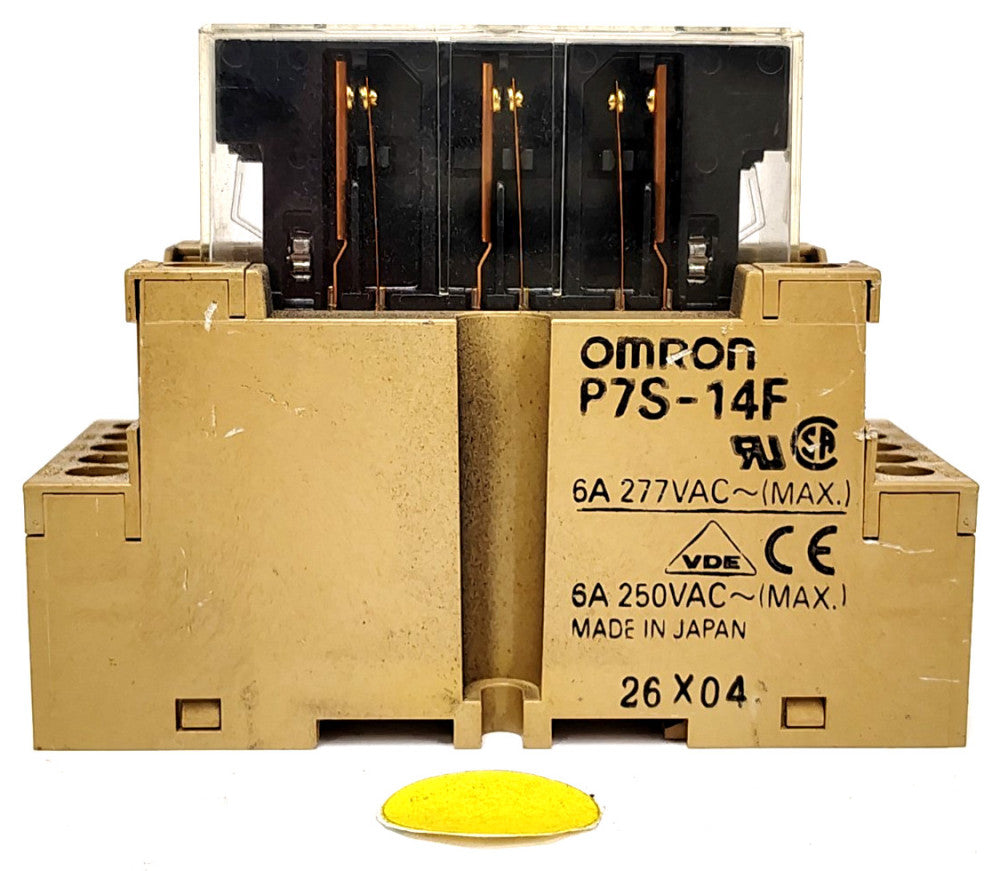 OMRON CUBE RELAY  P7S-14F 6A 277 VAC 6A 250 VAC G7S-3A3B