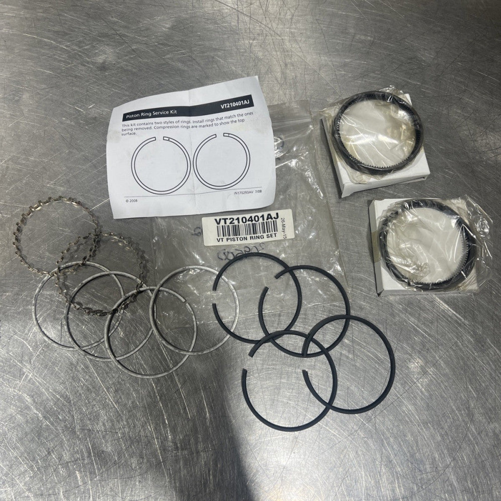 VT210401AJ CAMPBELL HAUSFELD 2-3/4" PISTON RING KIT FOR VT PUMPS MADE IN USA Nos