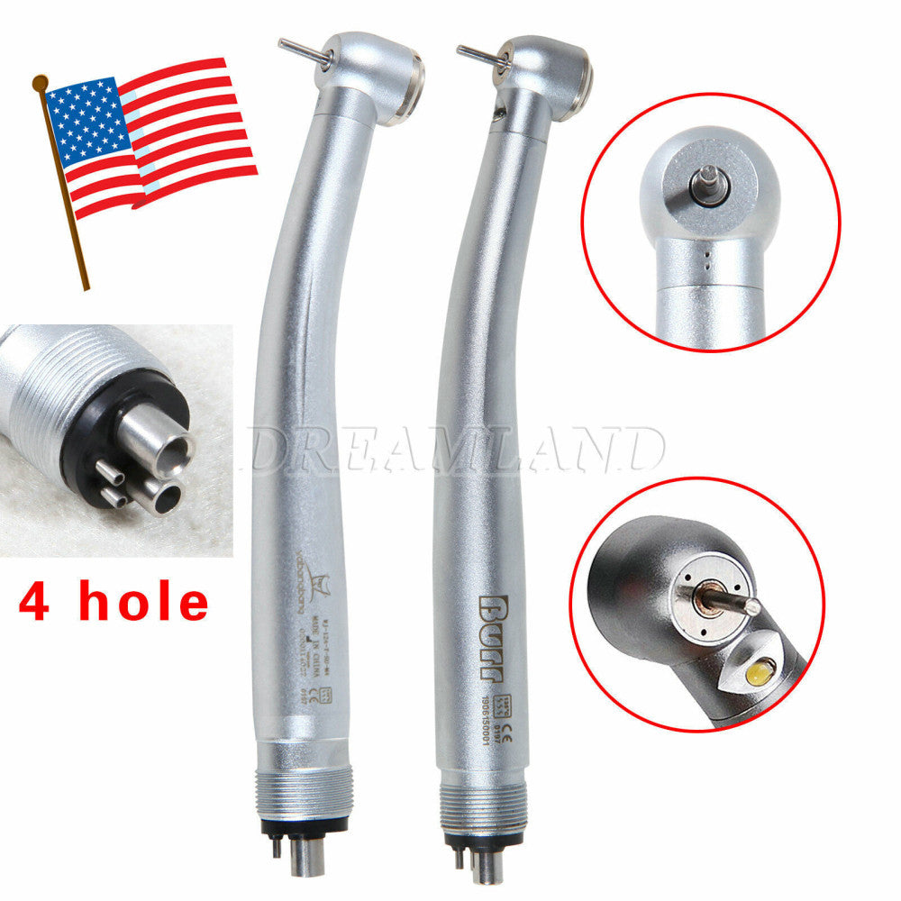 NSK Style Dental (LED E-generator Fiber Optic) High Speed 4Hole Handpiece st