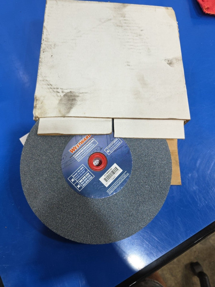 WESTWARD Straight Grinding Wheel: Type 1, 8" x 1" x 1", Aluminum Oxide, 60 Grit