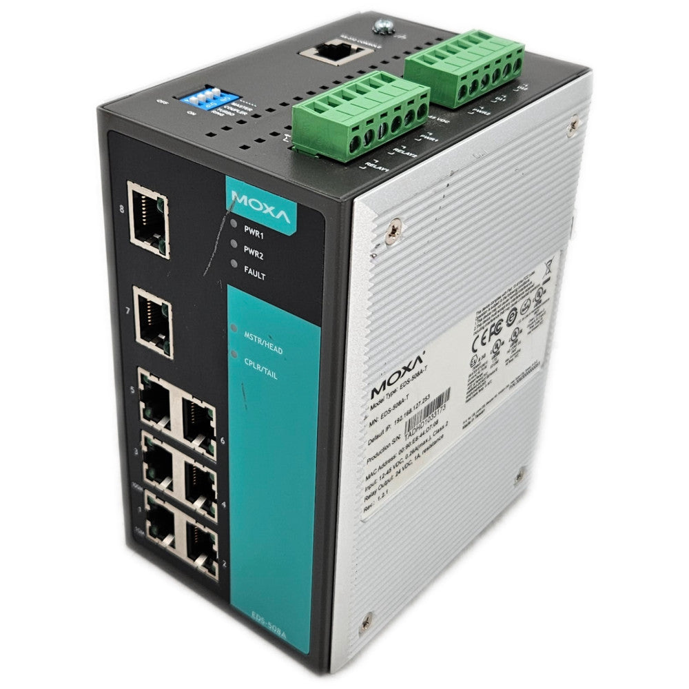 MOXA EDS-508A Industrial Ethernet Switch