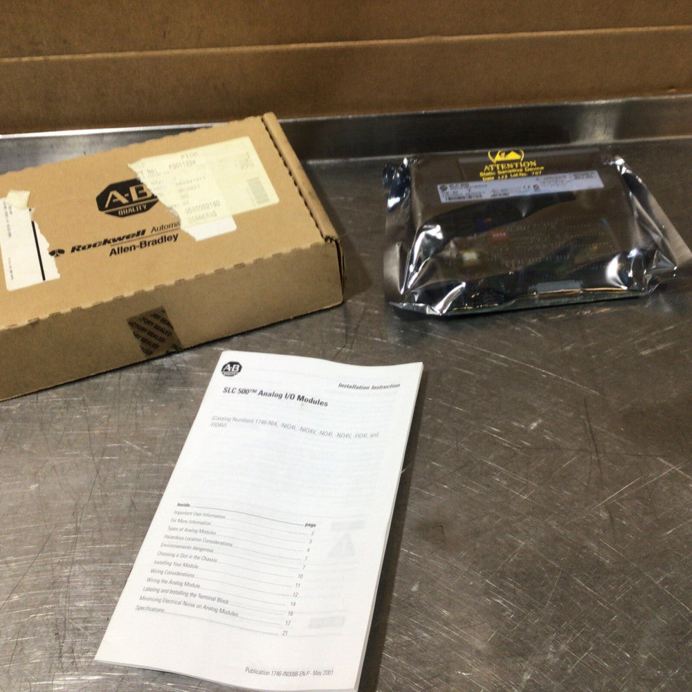 1746-NI4 Allen-Bradley SLC 500 Analog Input Modele NOS SURPLUS
