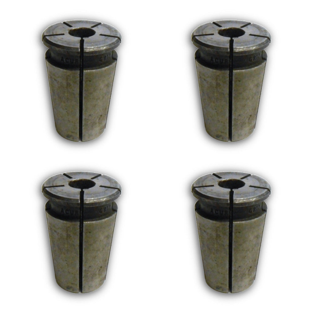 ACURA 25/64" GRIP COLLETS (LOT OF 4) 90750