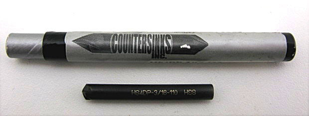 3/16" 110 Degree Machine Type HSS Countersink New