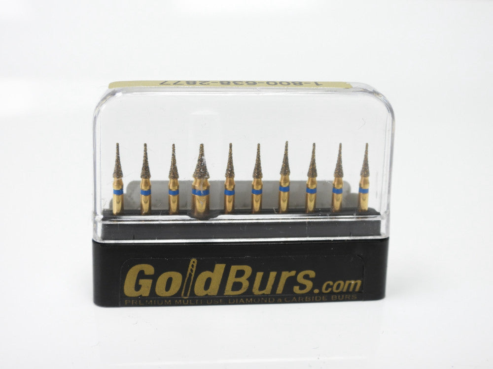 Goldburs G/465-106M (392) pack of 10 Multi Use Gold Burrs