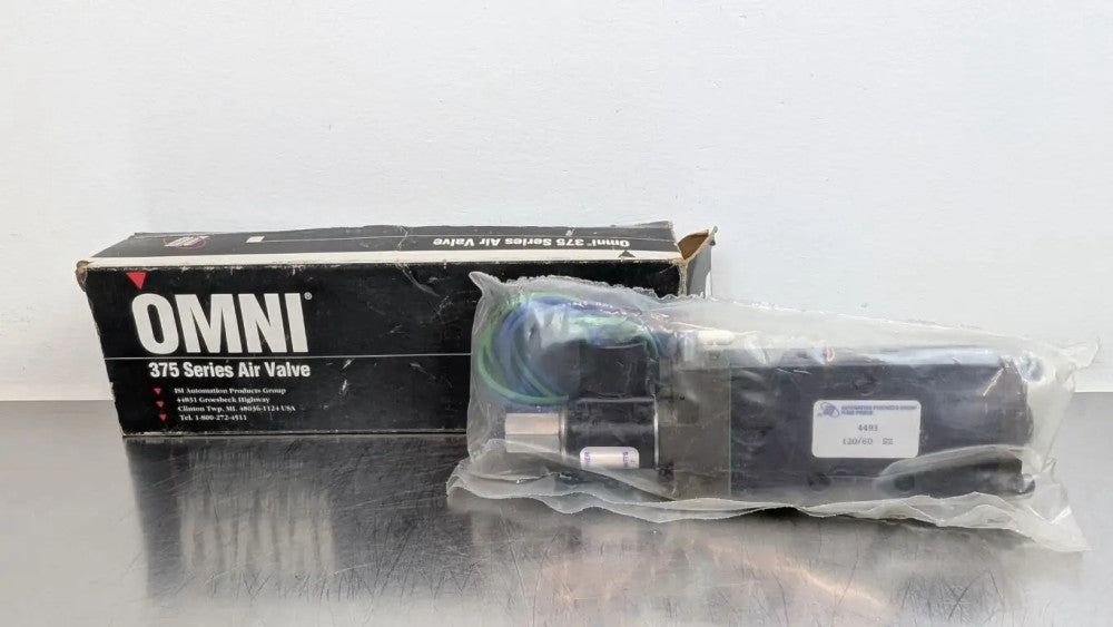 Automation Products Group 4493 Pneumatic Solenoid Valve Omni 375 110/120VAC Coil