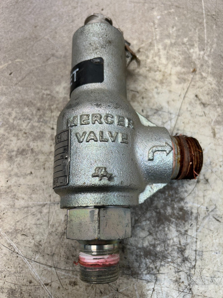 USED MERCER SAFETY RELIEF VALVE 91-12E1T11/1