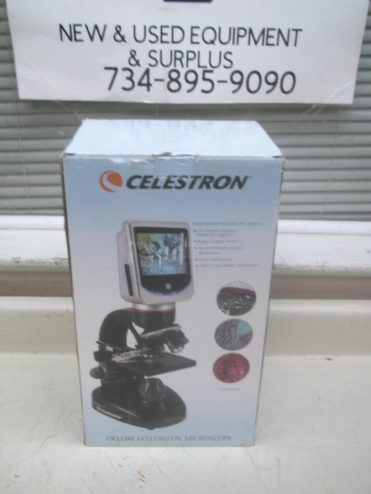 Celestron LCD Deluxe Digital Microscope 3.5" Touch Screen Panel FREE SHIPPING