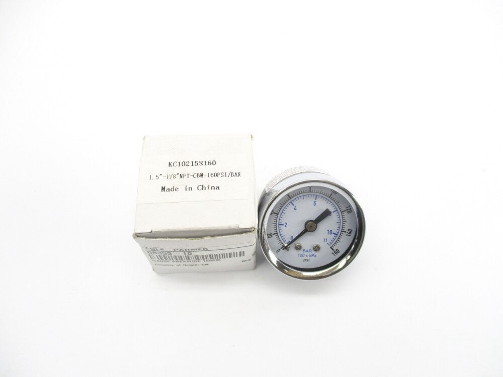 COLE-PARMER KC102158160 0-160PSI NSMP