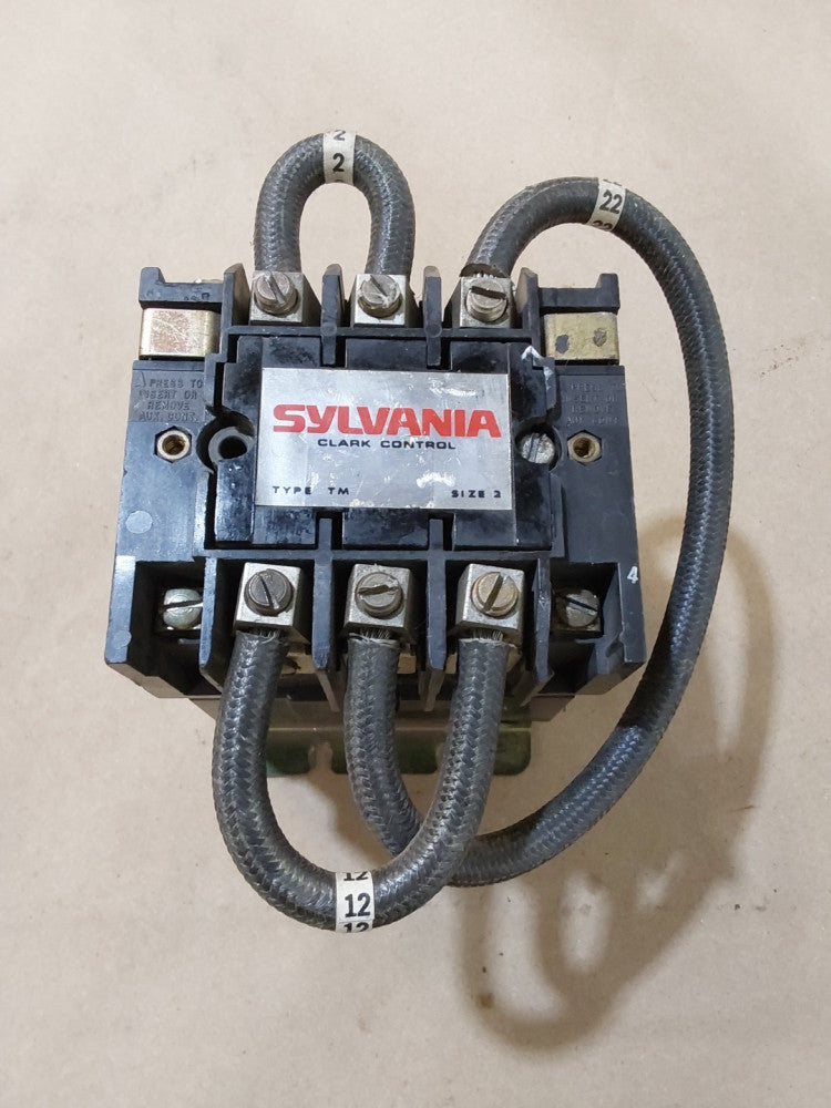 JOSLYN CLARK T77U032 NEMA SIZE 2 CONTACTOR T77UO32 W/ TB 159-1 110-120 60HZ