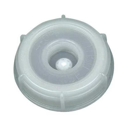 Zoro Select Gsc76r-V-10 Plastic Pail Lid, Round, White, 2-3/4", Pk10