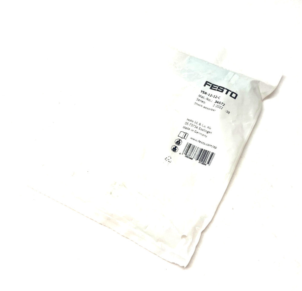Festo YSR-12-12-C Self-Adjusting Shock Absorber Size 12, 12mm Stroke 34572
