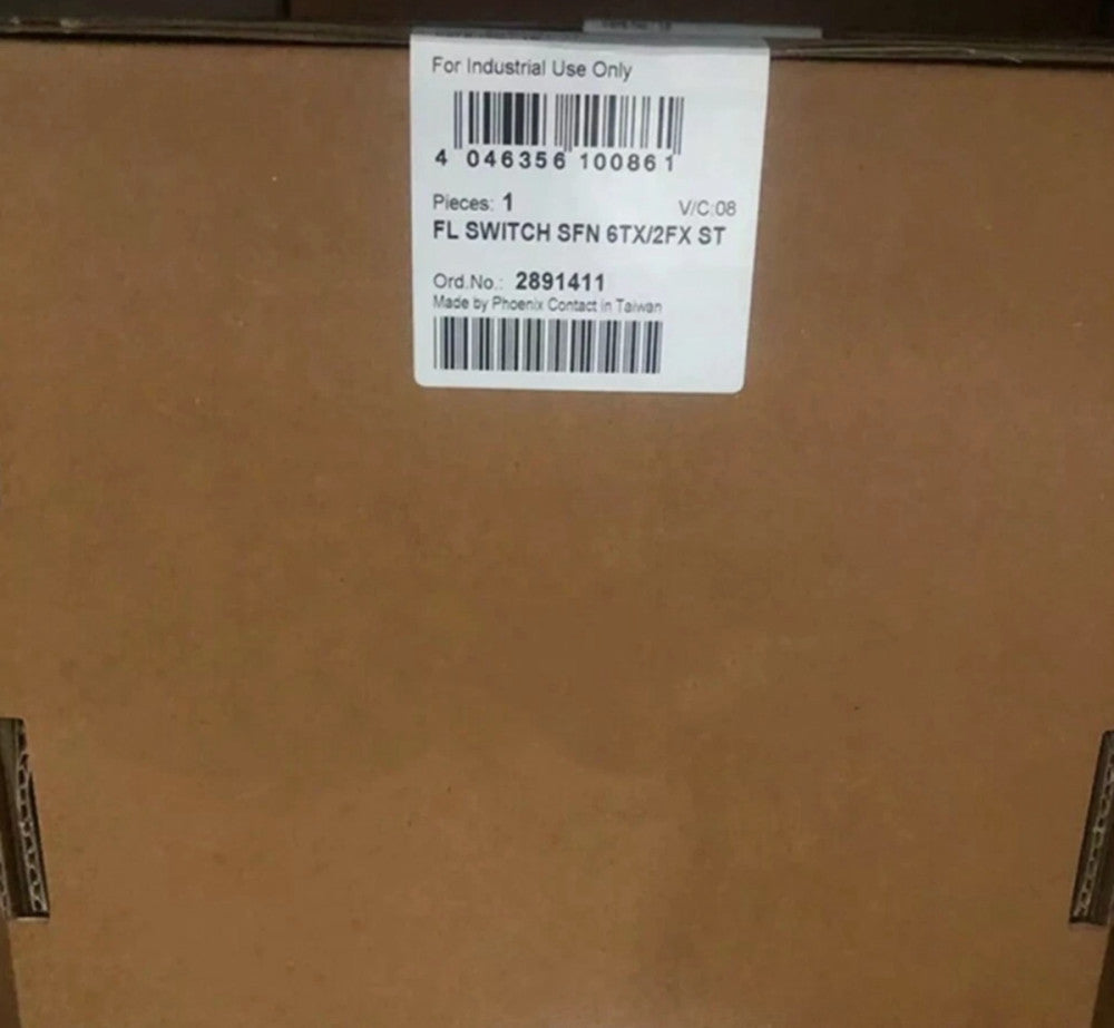 One Brand New PHOENIX CONTACT FL SWITCH SFN 6TX/2FX ST Ethernet Switch