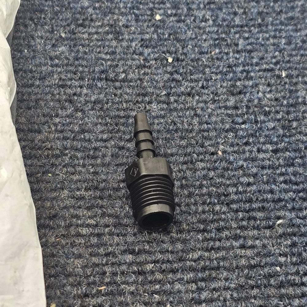 (100 PIECES) NewAge 5010173 Thermobarb 1/4 NPT x 3/16 BARB