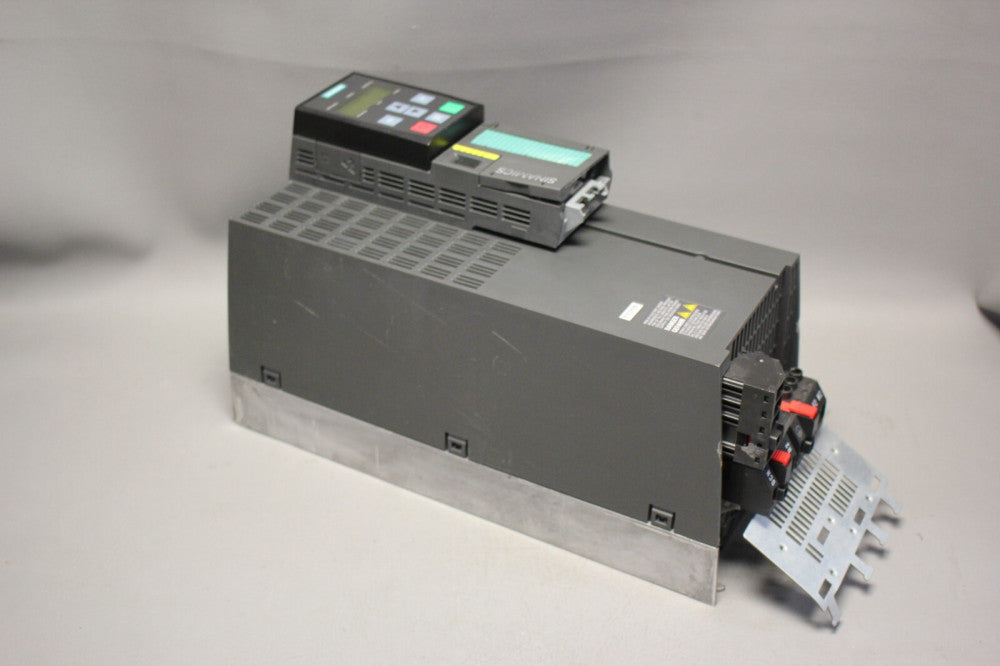 SIEMENS SINAMICS POWER MODULE WITH CONTROL UNIT AND KEYPAD 6SL3210-1PB21-8UL0