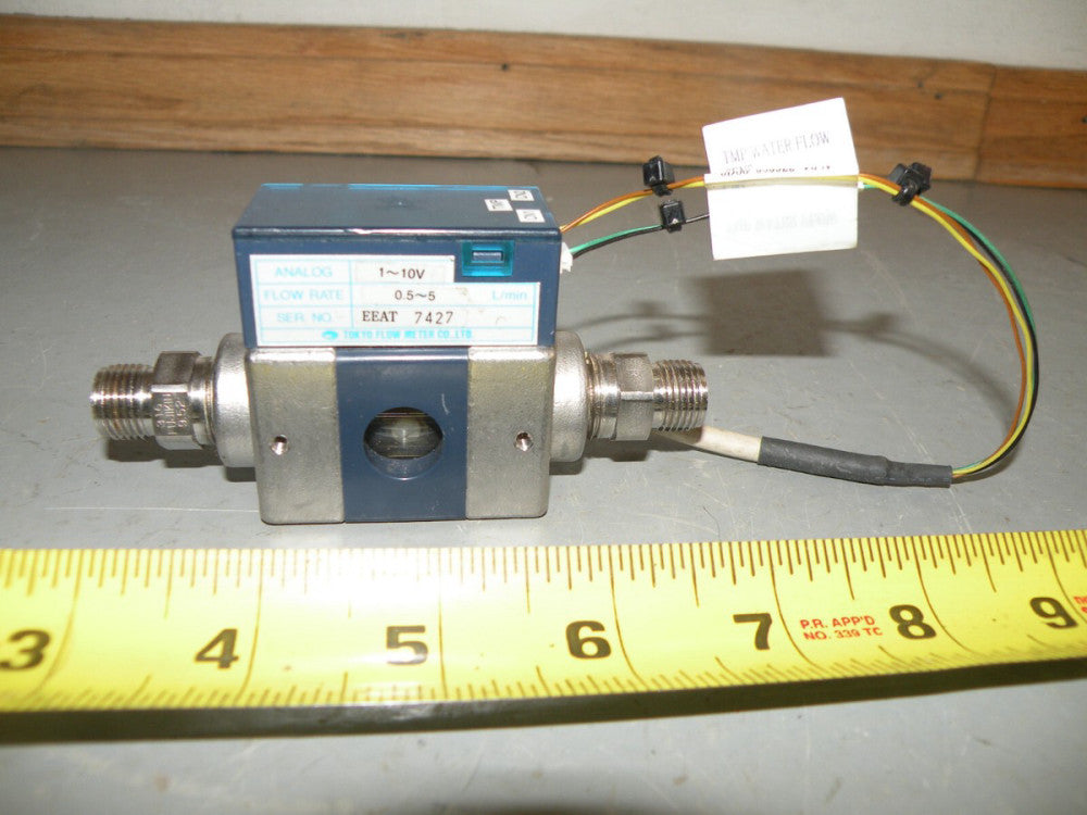 TOKYO FLOW METER HF-M30 1~10V 0.5~5L/min