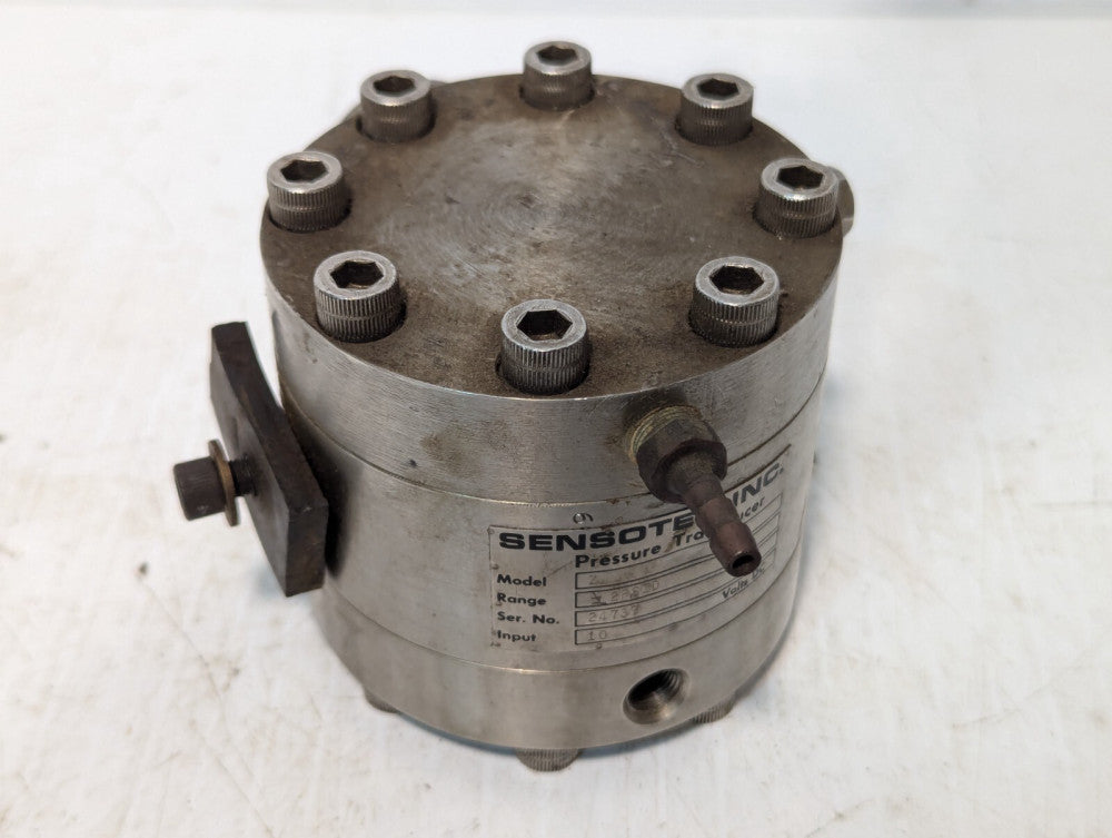SENSOTEC, Pressure Transducer, Model# Z, Serial# 24737, Input 10