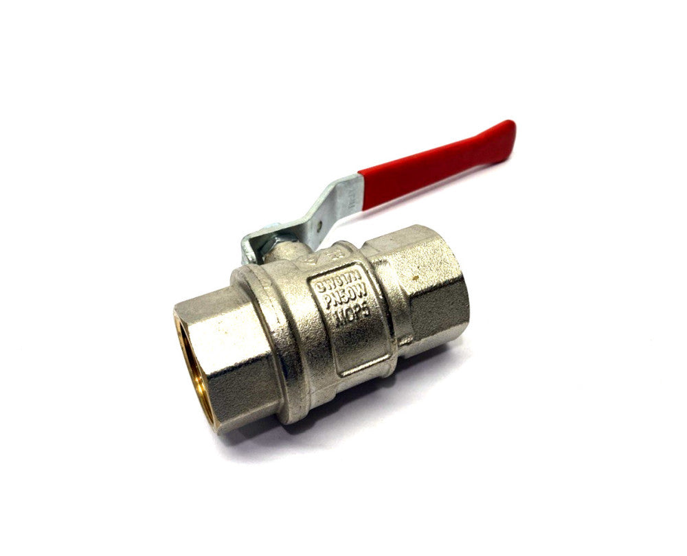 RB 1" Ball Valve CW617N, PN50W MOP5 H-KON 299623, 8017021204845
