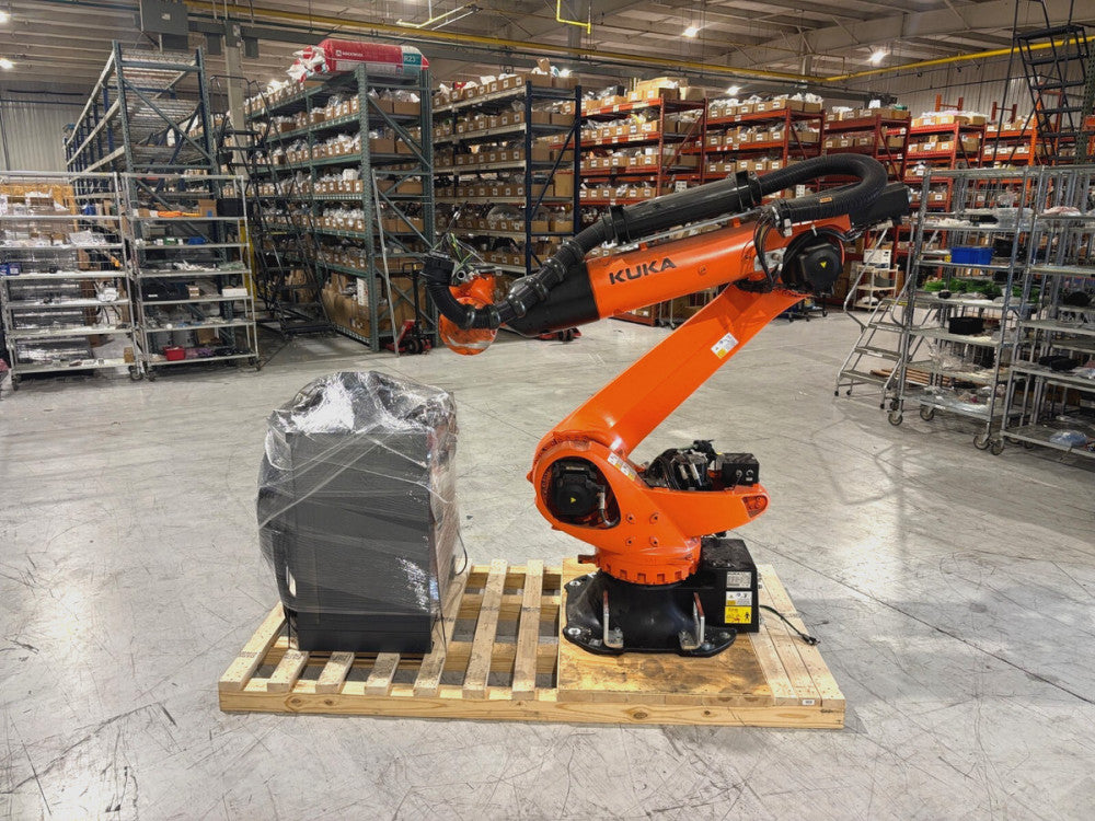 Kuka KR 210 R3100-2 / FLR Robot System w/ KR C4 NA UL Cabinet Controller, 2021