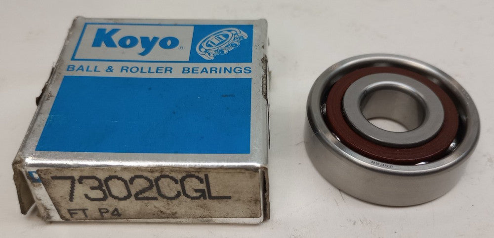 Koyo 7302CGL Angular Contact Ball Bearing 15mm ID X 45mm OD X 13mm W