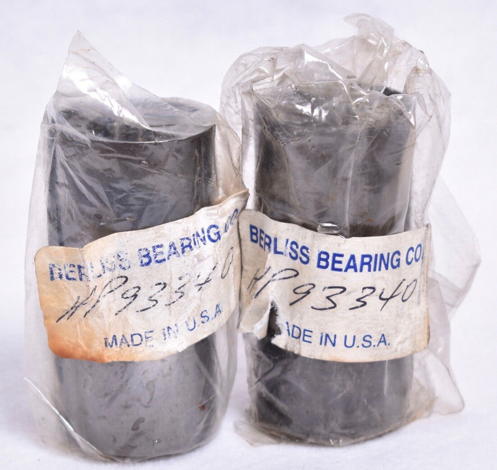 2 Count Berliss Roller Bearings Split Outer Races  HP93340