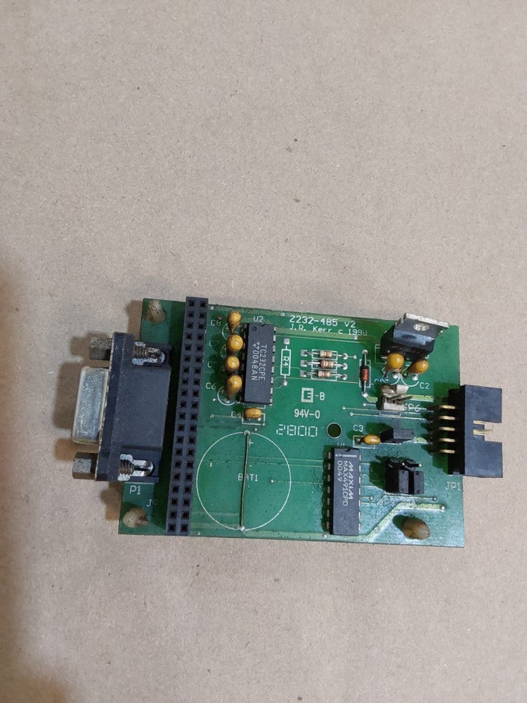 JR Kerr KAE-Z232-485-BDV2 SERIAL PORT CONVERTER BOARD MOTION CONTROL USED
