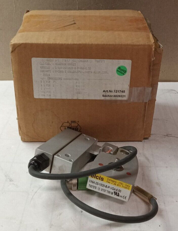 NEW ELCIS I/X64-20-1828-B-P-VQ4-0,50 MEGATRON ENCODER