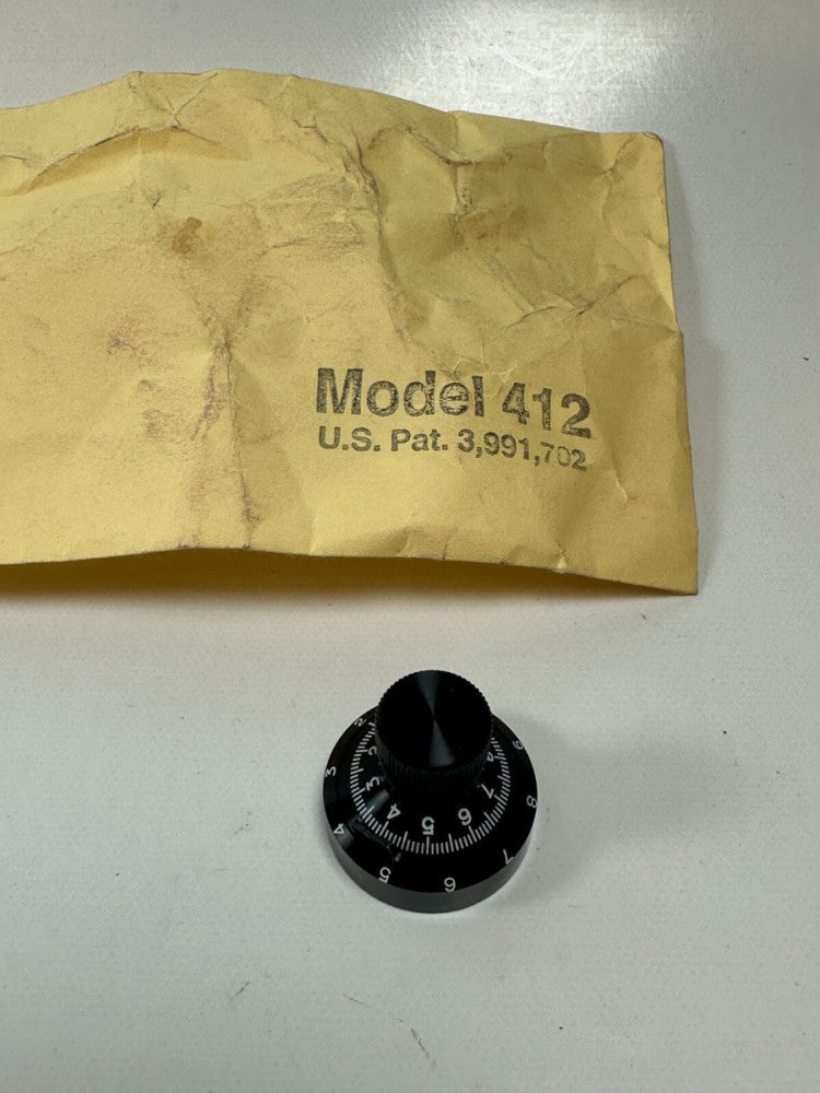 Kilo Int. 412 Analog Dial for Potentiometers 0.25" - New Fast Ship