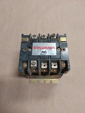 SYLVANIA T77U032 NEMA SIZE 2 CONTACTOR T77UO32 50AMP OPEN 45AMP ENCL...