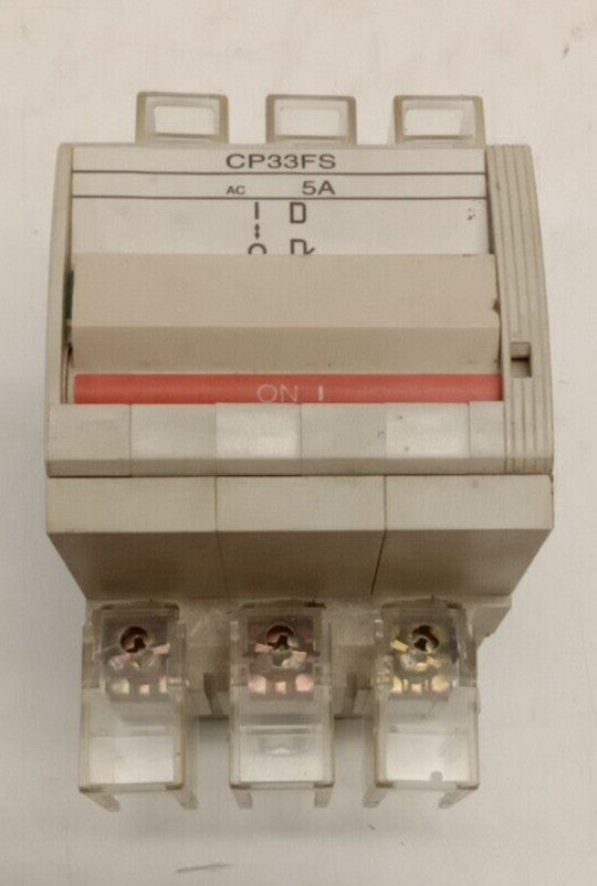 FUJI Electric CP33FS/5 Circuit Breaker 3 Pole 5A