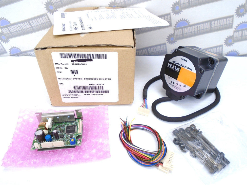 Orientalmotor - AKHM450KC-GFH - BRUSHLESS DC MOTOR w/GFH4G50 50:1 GEAR HEAD -NEW