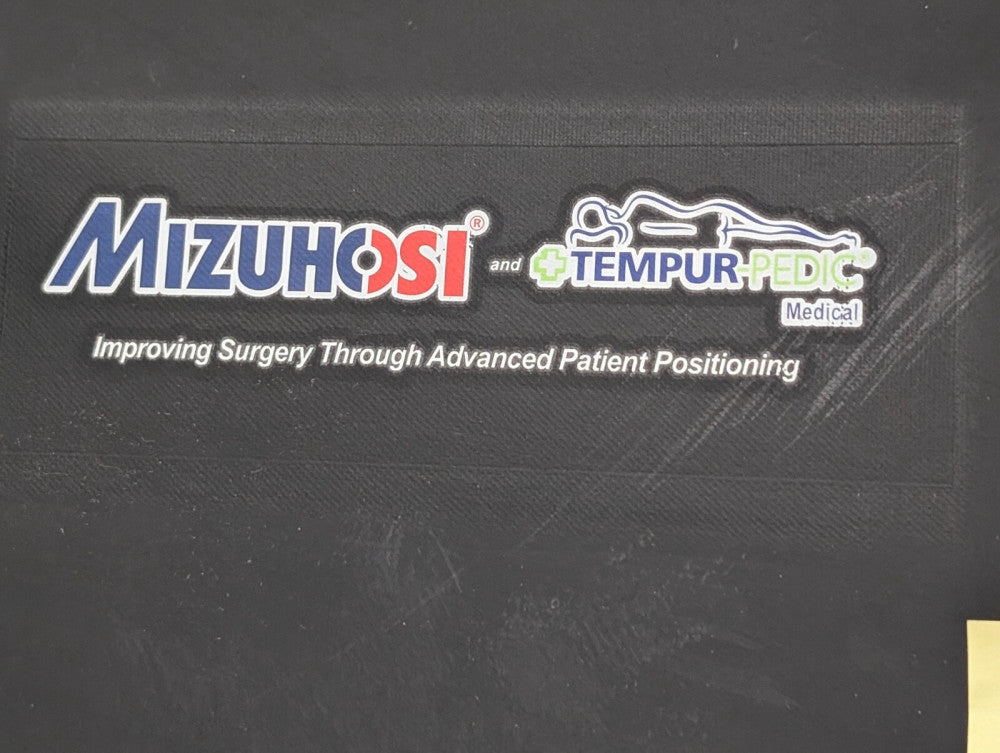 Mizuhosi & Tempur-Pedic Medical Surgery Positioning Pad, Black, 28"x20"x2"
