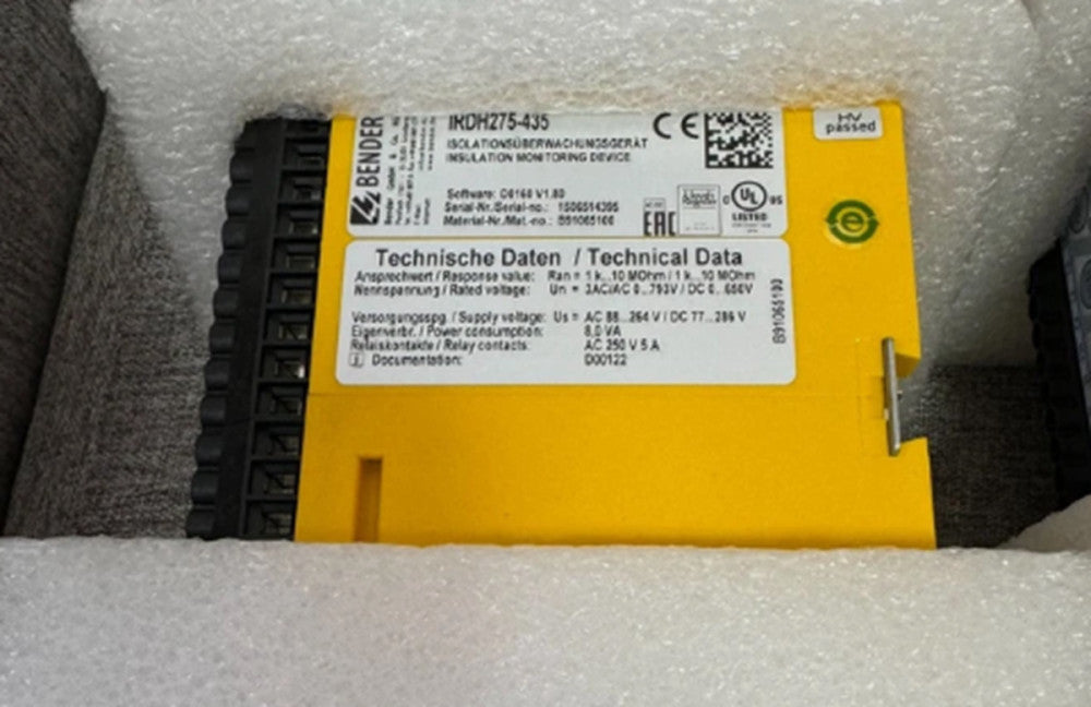 One Brand New BENDER IRDH275-435 B91065100 Insulation Monitor