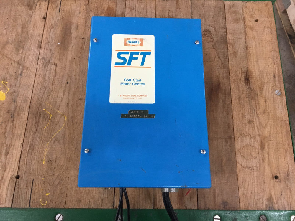 USED TB WOODS SOFT START MOTOR CONTROL SFT20
