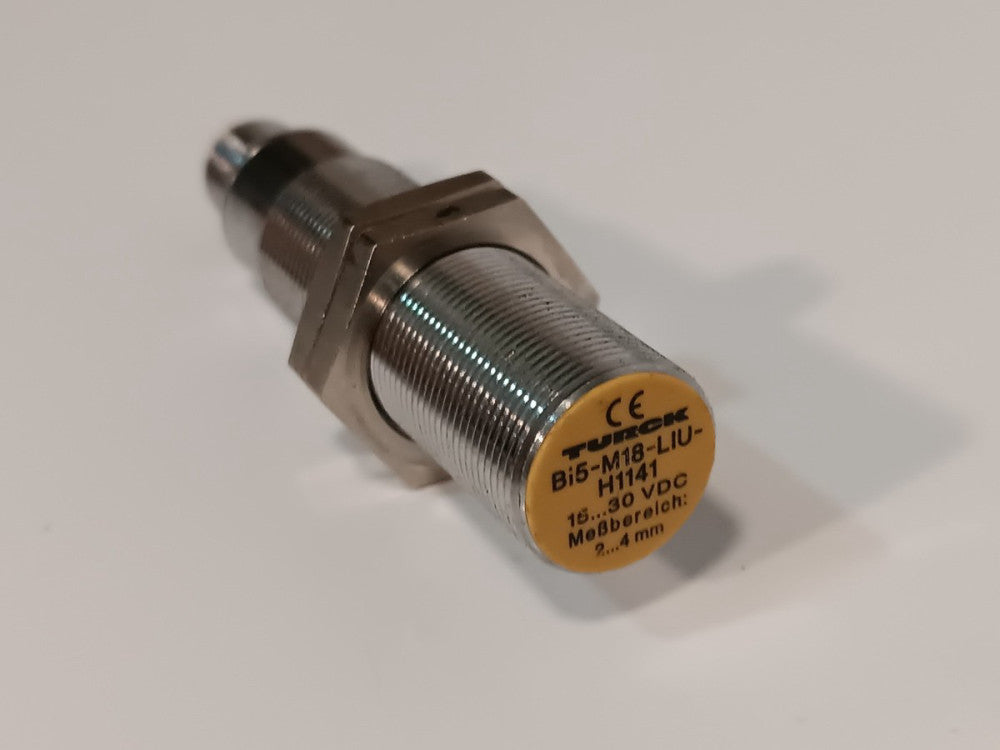 Turck Bi5-M18-LIU- H1141 Inductive Proximity Sensor with Analog Output 15..30VDC