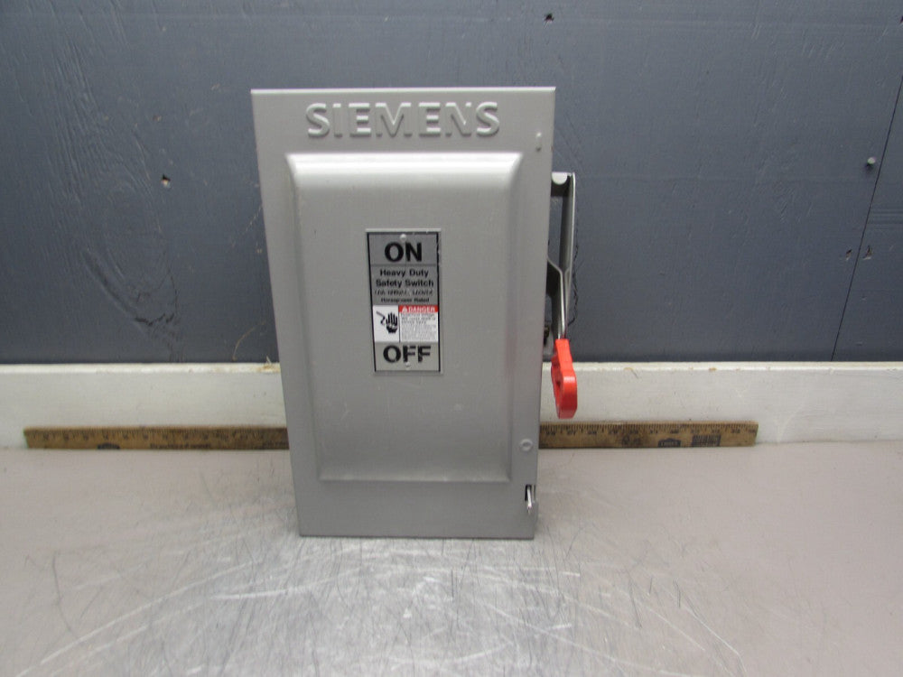 SIEMENS HNF362 HEAVY-DUTY SAFETY SWITCH 60A/600V/3P/60HZ,NICE TAKEOUT!
