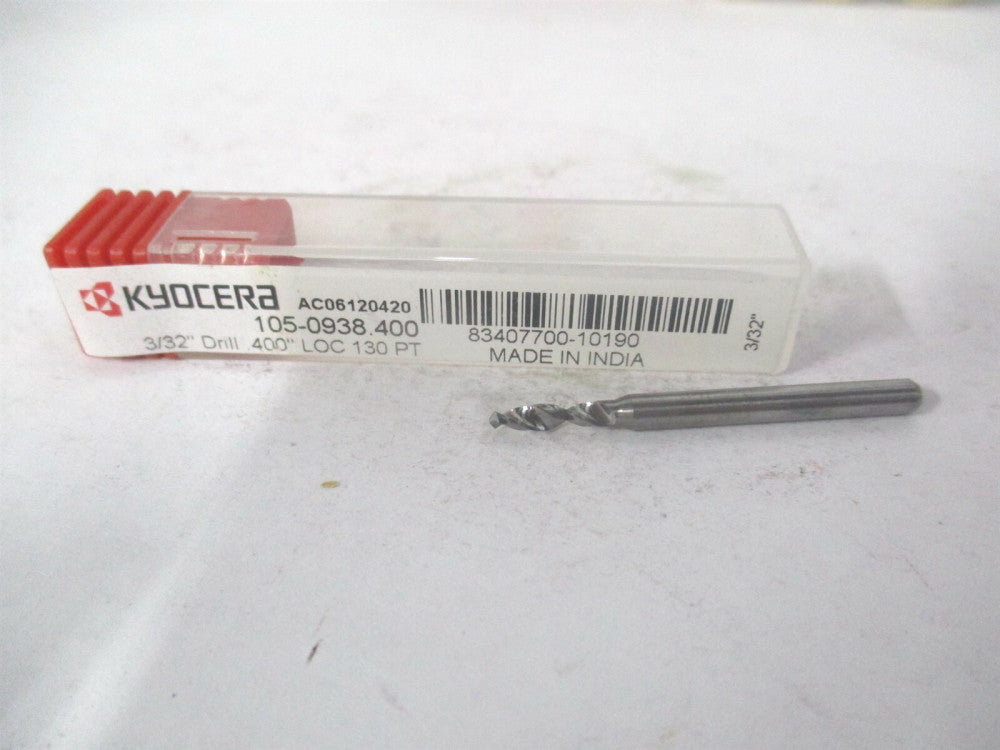 SGS (07370) 3/32 x 1/8 x 3/8" x 1-1/2"OAL Regular Spiral Circuit Board Drill Bit